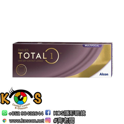  DAILIES® TOTAL① ™ 每日即棄 漸進